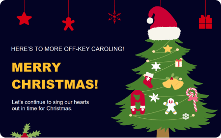 Christmas Card Template